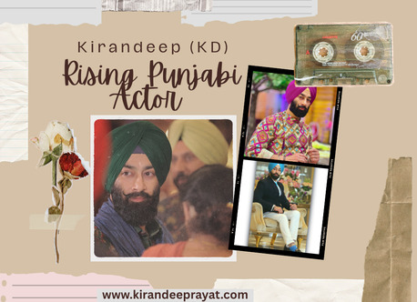 New Delhi, Artists, Rising Punjabi Actor Kirandeep (KD) | Official Portfolio, OTT, And Films