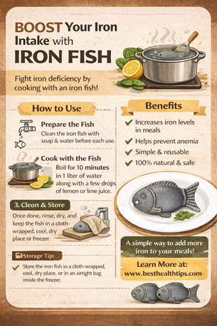 Kolkata, Food, INR 249,  Iron Fish For Cooking &ndash; Natural Iron Enrichment Tool | Reusable Cooking Aid