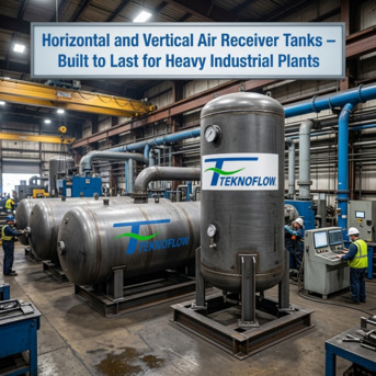 Mumbai, Construction, Horizontal And Vertical Air Receiver Tanks &ndash; Built To Last For Heavy Industrial Plants