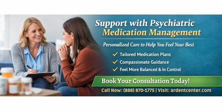 Chicago, Health, Support With Psychiatric Medication Management  Personalized Care