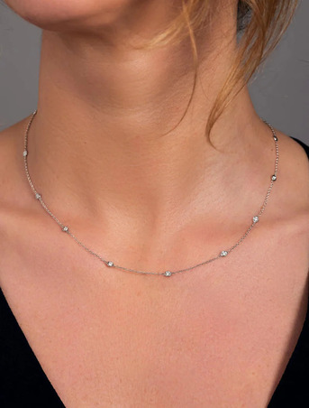 London, Jewelry, GBP 600,  The Yard Necklace Diamond For Women By Layla Diamonds.