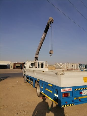 Riyadh, Cargo, Boom Truck 3 Tons With Driver Tuv Available