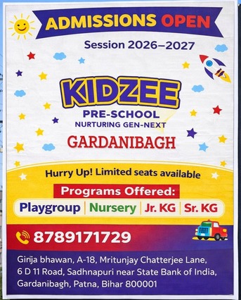 Mumbai, Education, Admissions Open 2026&ndash;27 At Kidzee Sadhnapuri, Gardanibagh &ndash; Enroll Now