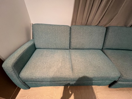 Riyadh, Furniture, SAR 1000,  Eddy L-shaped Sofa With Storage For Sale