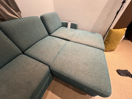 Riyadh, Furniture, SAR 1000,  Eddy L-shaped Sofa With Storage For Sale