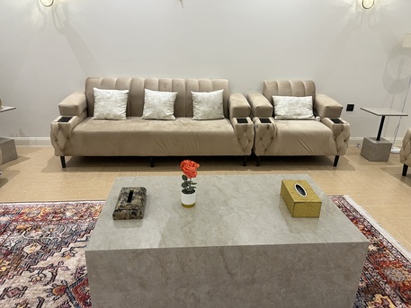 Riyadh, Furniture, SAR 2100,  11 Seater Sofa With 4 Side Tables And A Coffee Table
