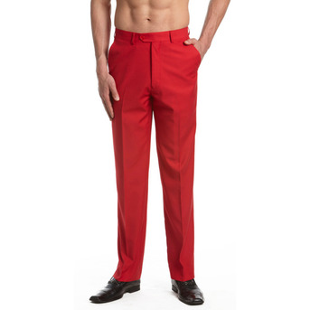 New York, Fashion & Design, Bold & Stylish Red Dress Pants Mens