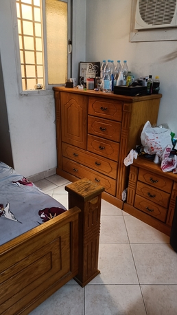 Riyadh, Furniture, SAR 400,  I Would Like Sell My Double Bed Size Cot(300.0 SAR Only With Side Table (100)