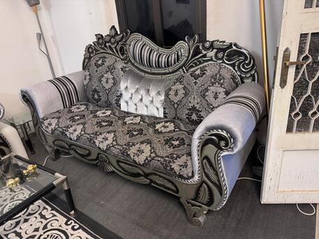 Riyadh, Furniture, SAR 450,  SOFA Set Nomal Condition, Center Carpet  & Lamp
