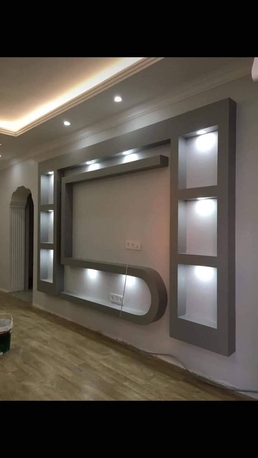 Manfouha, Interior Design, Senan Gyps And Gypsum Board Est.