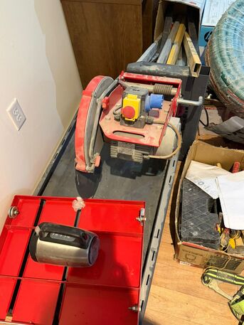 Khobar, Electrical & Plumbing, SAR 10000,  Electric Tabuk Cutter RUBI DR350 -230 `V 18