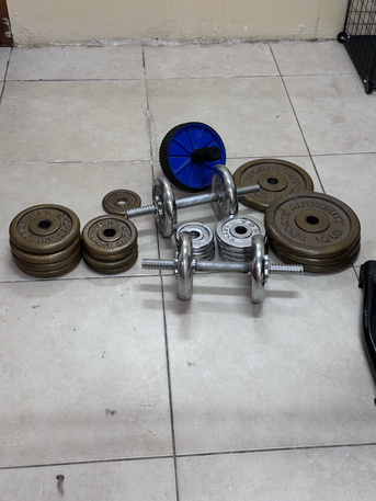 Jubail, Health & Beauty Items, SAR 600,  Gym Bench & Rod Along-with Plates