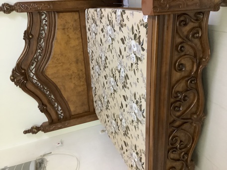 Al Rehab, Furniture, SAR 1500,  Selling King Size, Single Bed And Refrigerator