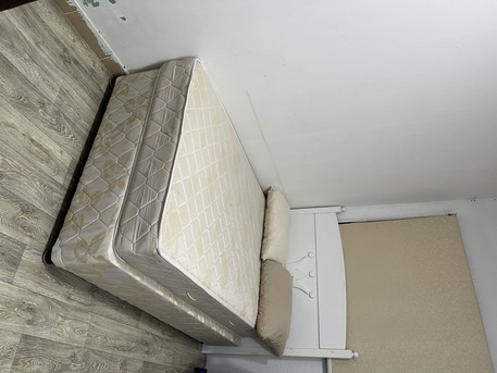 Jubail, Furniture, SAR 350,  Bed Cot With Mattress - Good Condition