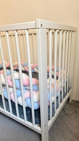 Al Suwaidi, Baby & Kid Stuff, SAR 700,  IKEA Baby Cot + Infant Mattress