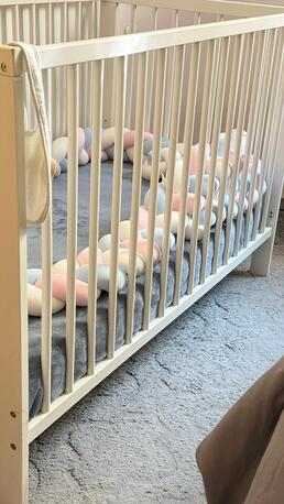 Al Suwaidi, Baby & Kid Stuff, SAR 700,  IKEA Baby Cot + Infant Mattress