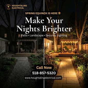 New York, Technical, Spring Outdoor Lighting Installation In Albany | Patio, Landscape & Security Lights