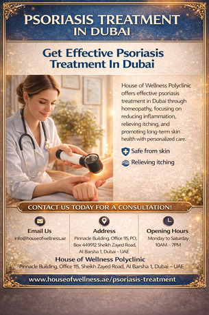 Al Barsha, Health, Best Dermatologist In Dubai For Psoriasis &ndash; Expert Skin Care At House Of Wellness