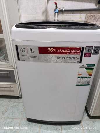 Al Hamra, Household Items, SAR 750,  LG Automatic Washing Machine - 7 Kg
