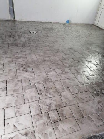 Riyadh, Construction, الخرسانة مطبوعه الملونة صبه ميزانيه ايبو