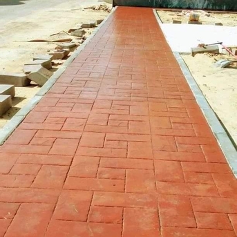 Riyadh, Construction, الخرسانة مطبوعه الملونة صبه ميزانيه ايبو