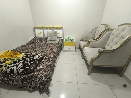 Thuqbah, Rooms Available, SAR 1000/month,  Furnished,  Fully Furnished Room In 3 Room Apartment For Executive Bachelor