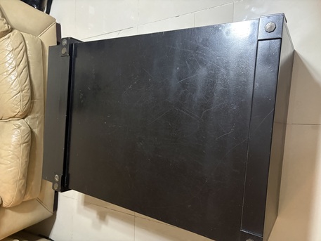 Jeddah, Furniture, SAR 200,  Modern Black Wooden Coffee Table With Storage