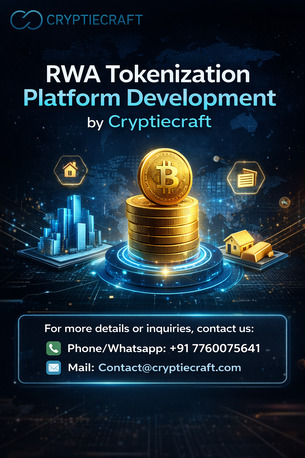 Mumbai, Software, RWA Tokenization Platform Development Company By Cryptiecraft