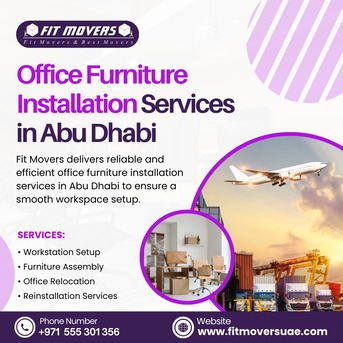 Dubai, Relocation, Office Furniture Installation Services In Dubai