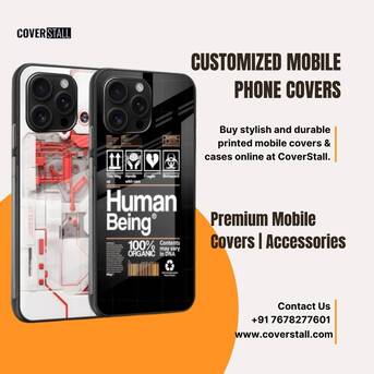 New Delhi, Printing, Customized Mobile Phone Covers - Custom Style
