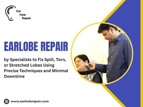 Gurgaon, Health, Safe Ear Piercing Hole Repair In Gurgaon