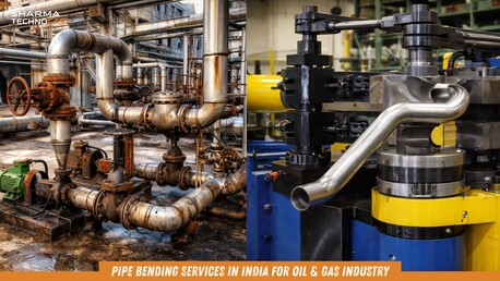 Ahmedabad, Business, Pipe Bending Services In India For Oil & Gas Industry | Sharma Technocast