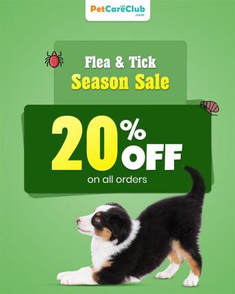 New York, Pet Supplies, USD 10,  Flea & Tick Season Sale - 20% OFF + Free Shipping - PetCareClub