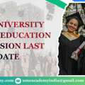 Gla University Online Education Admission Last Date