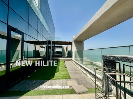 Sabah Al Salem, Apartments/Houses, KWD 1800/month,  3 BR,  Luxury Seaview Penthouse With Terrace For Rent In Sabah Al Salem