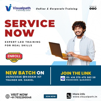 Hyderabad, Education, ServiceNow Online Training | New Batch