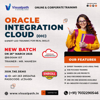 Hyderabad, Education, Oracle Integration Cloud Online New Batch