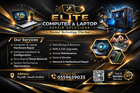 Riyadh, Computer, Computer & Laptop Repair And Service