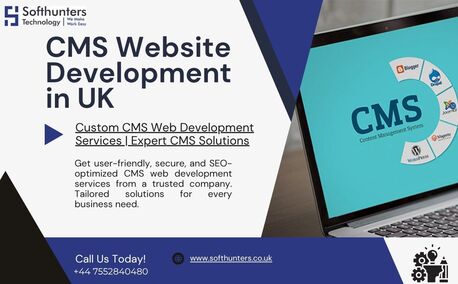 London, Web Design & Development, Custom CMS Web Development Services | Expert CMS Solutions