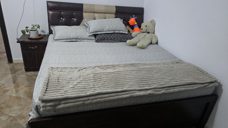 Khobar, Furniture, SAR 500,  Bed Set(bed,dressing,side Table,matrus)