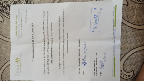 Riyadh, Job Seekers, Plumbing Fire Fighting Fm200 Foam System Chiller Pipe Hdpe