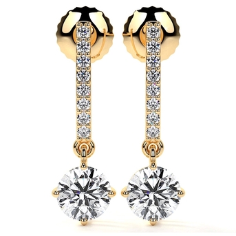 New York, Jewelry, USD 1539,  Shop Stunning Lab Diamond Stud Earrings Online