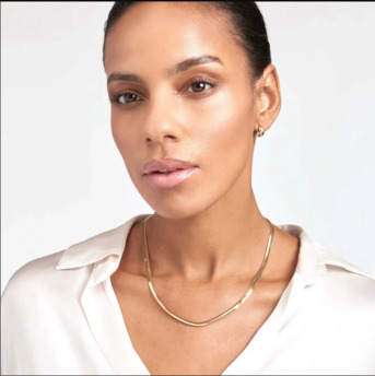 New York, Jewelry, USD 1282,  Solid 14k Gold Oval Snake Chain