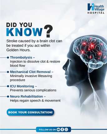 Mumbai, Health, Stroke Care | Best Neurologist | Health Village Hospital.