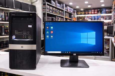 Manama, Electronics, BHD 23,  HP Desktop Computer Set &ndash; 3 GB RAM, 160GB HDD, Windows & MS Office Ready &ndash; Weekly Special