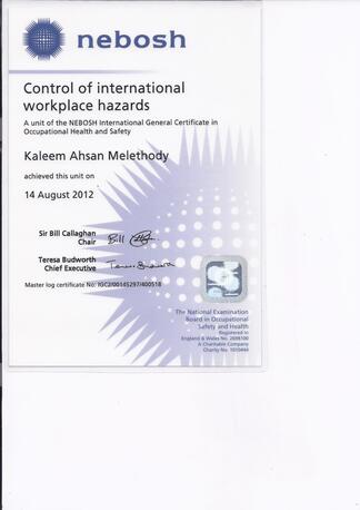 Riyadh, Job Seekers, HSE Supervisor / Aramco Approved/NEBOSH IGC/ KSA Driving Licence/