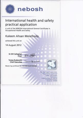 Riyadh, Job Seekers, HSE Supervisor / Aramco Approved/NEBOSH IGC/ KSA Driving Licence/