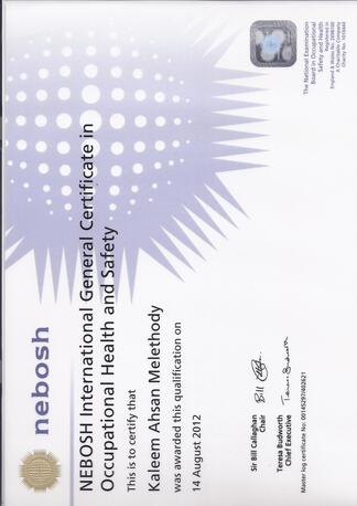 Riyadh, Job Seekers, HSE Supervisor / Aramco Approved/NEBOSH IGC/ KSA Driving Licence/