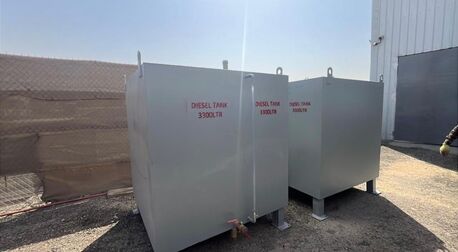 Jubail, Industrial Machinery, SAR 500,  3,300 Ltr Diesel Tank For Rent 2 Nos Available