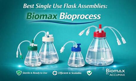 Ahmedabad, Health & Beauty Items, Best Single Use Flask Assemblies: Biomax Bioprocess